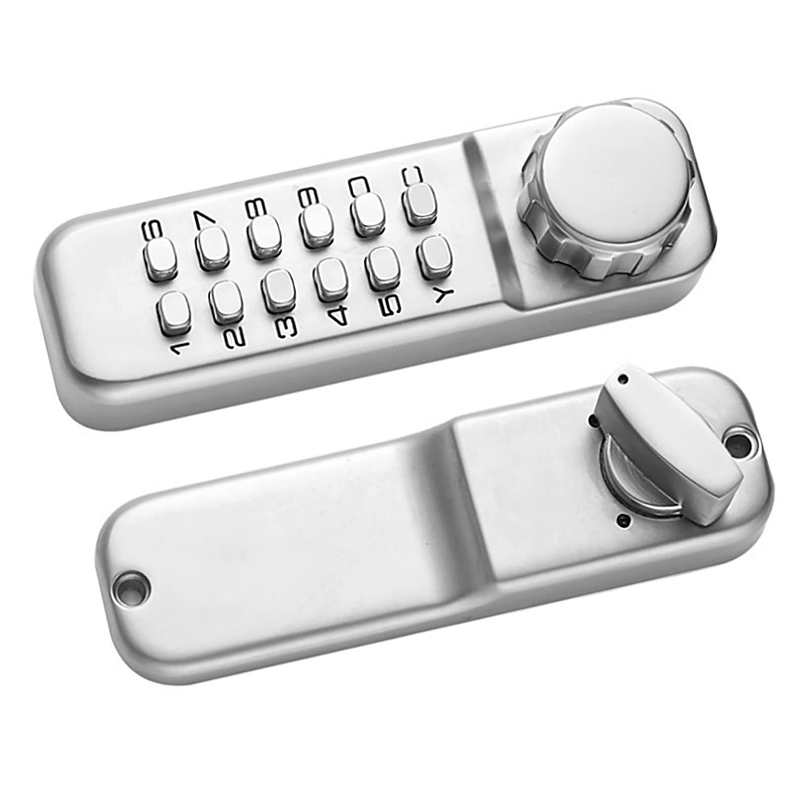 Sorandy Cerradura de Puerta Mecánica sin Llave para Entrada a Casa, Hotel, Oficina, Estudio, Juego de Cerradura de Puerta Digital Mecánica de Aleación de Zinc, Combinación de Contraseña de