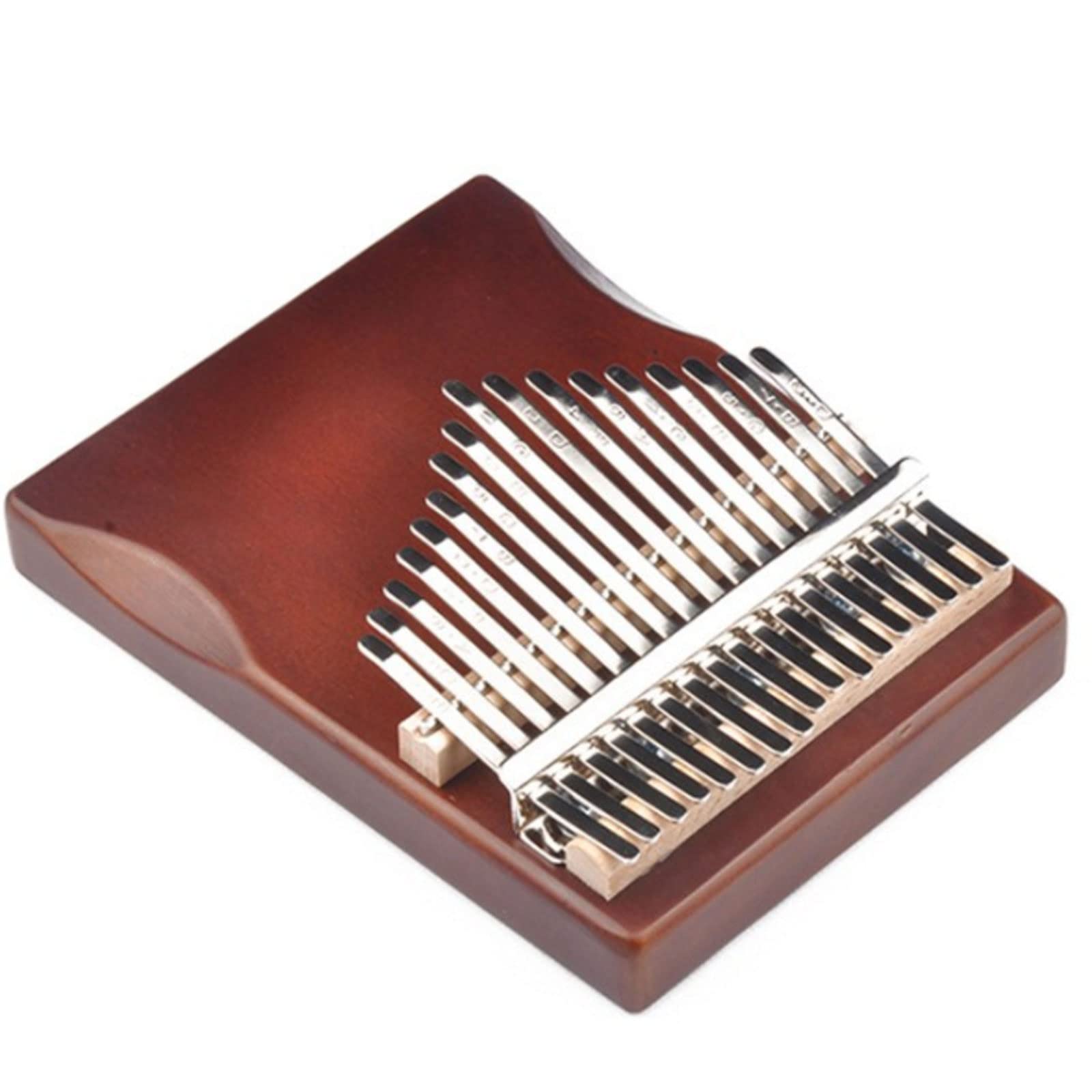 Suono Squisito Thumb Piano in Legno massello Finger Piano Regali Musicali per Principianti, Strumenti Musicali pratici e durevoli, 4 Colori Facile da Giocare