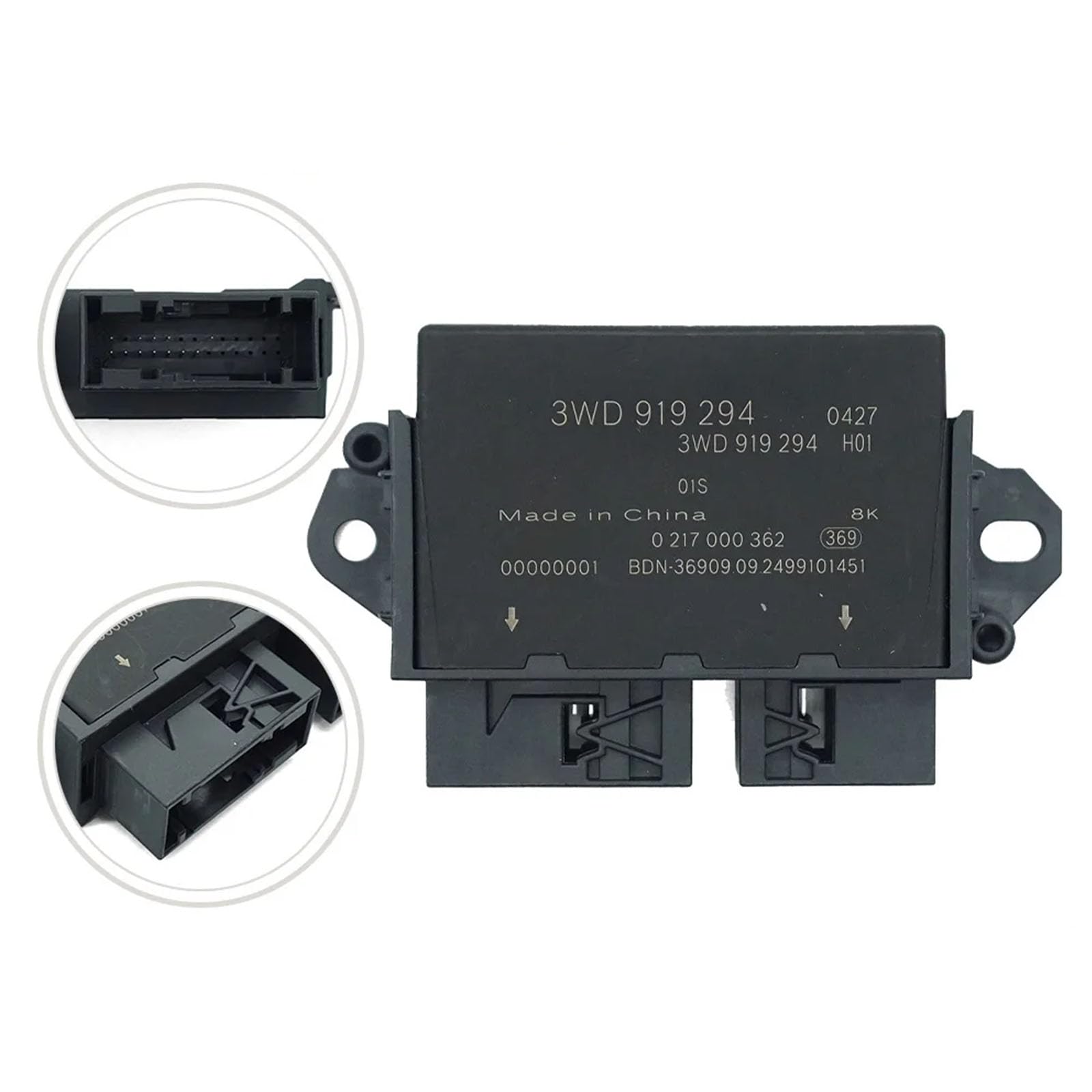 Dispositivo di controllo per assistenza al parcheggio per B9 3WD919294, modulo di parcheggio di ricambio per il controllo della distanza, accessorio per auto, modulo di ricambio per il