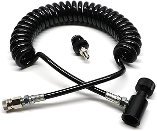 Captain O-Ring Deluxe Remote Line for Paintball High Pressure Air (HPA) / CO2 Tanks (Universal fit for All Paintball Markers)