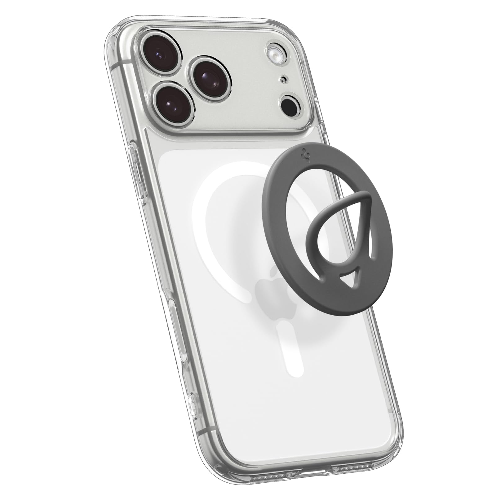 Spigen【両面MagSafe・スリム型】MagSafe対応 スマホリング i…