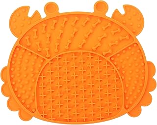 FRCOLOR Tapete De Comida Lenta Para Animais De Estimação Tigela De Comida Para Animais De Estimação Alimentador Lento Para Animais De Estimação Almofada Para Lamber Cães Tapete De