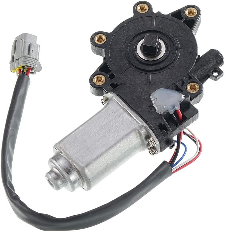 A-Premium Rear Left Power Window Lift Motor Compatible with Infiniti Q45 2002 2003 2004 2005 2006, Driver Side, with Anti-Clip Function, Replace# 82731AR000, 82731AR001