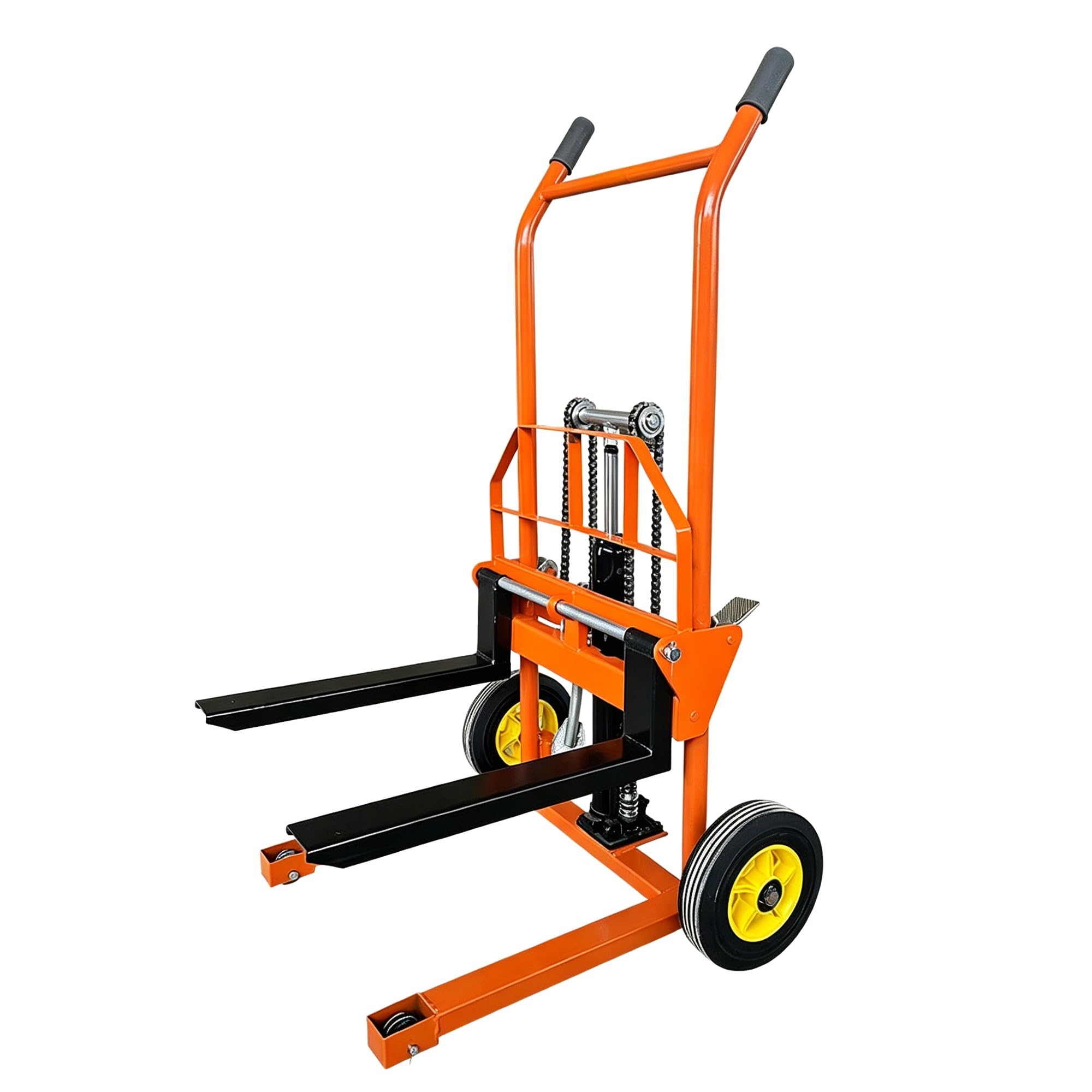Transpalette Manuel, Chariot 200 kg, Hauteur de Levage 900 mm, Roues en PU, for projets domestiques, Installation de