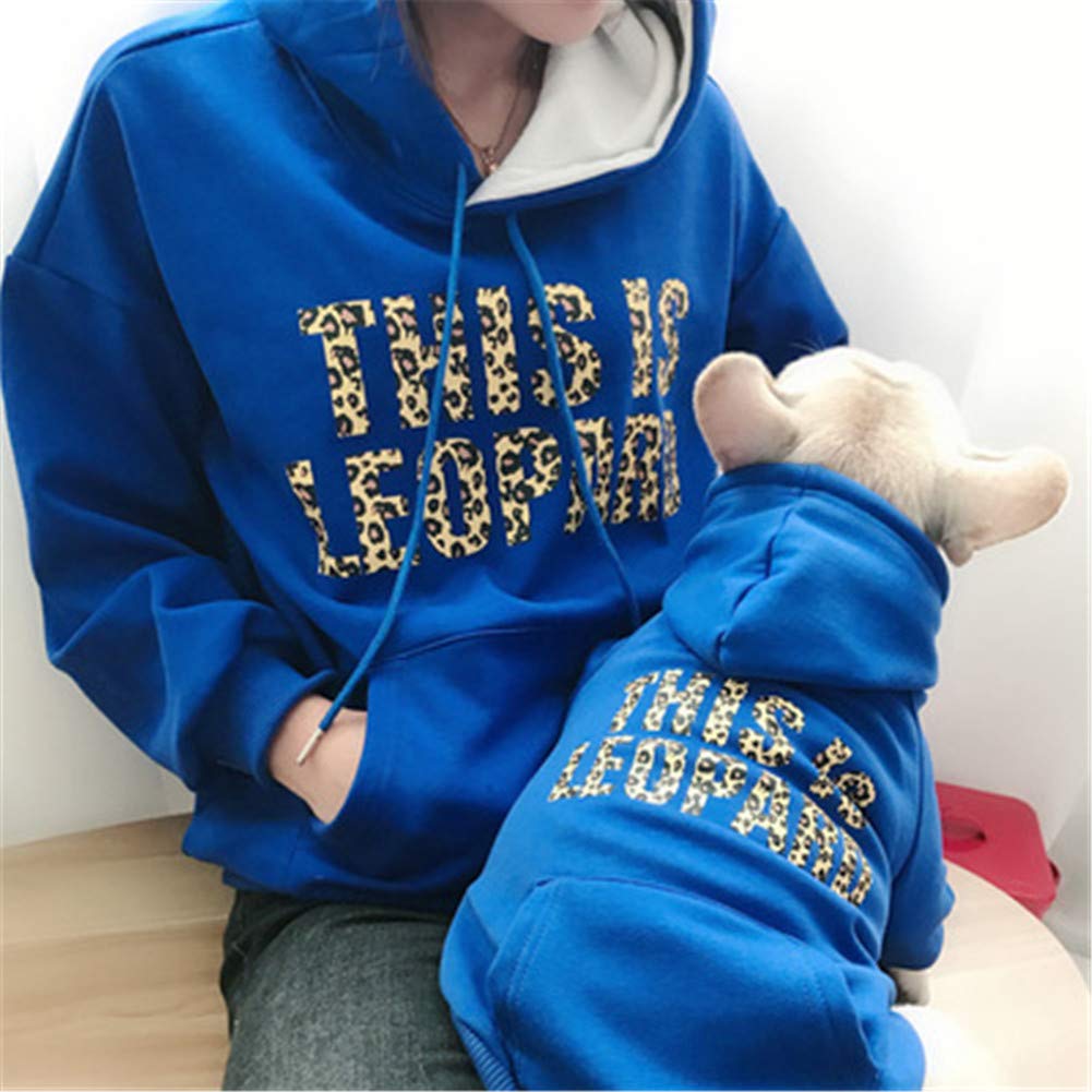 Chandail léopard pour chien et costume parent-enfant pour sorties