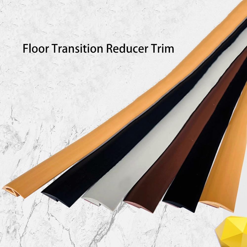 Bordo del tappeto for striscia di transizione autoadesiva for pavimenti interni ed esterni(Brown,300cm*1.4in)