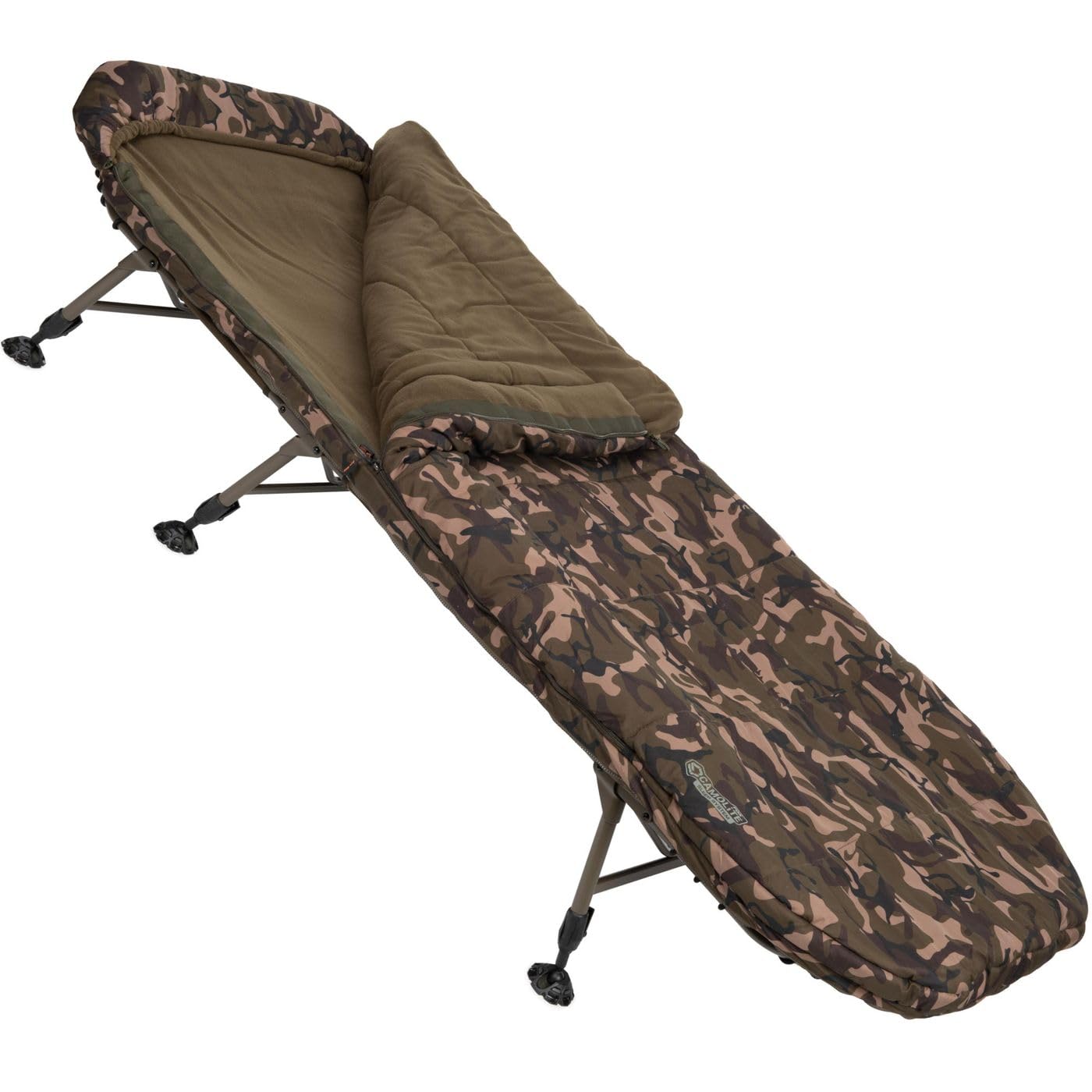 Fox Camolite Sleep System 219x91cm - Karpfenliege, Angelliege, Campingliege
