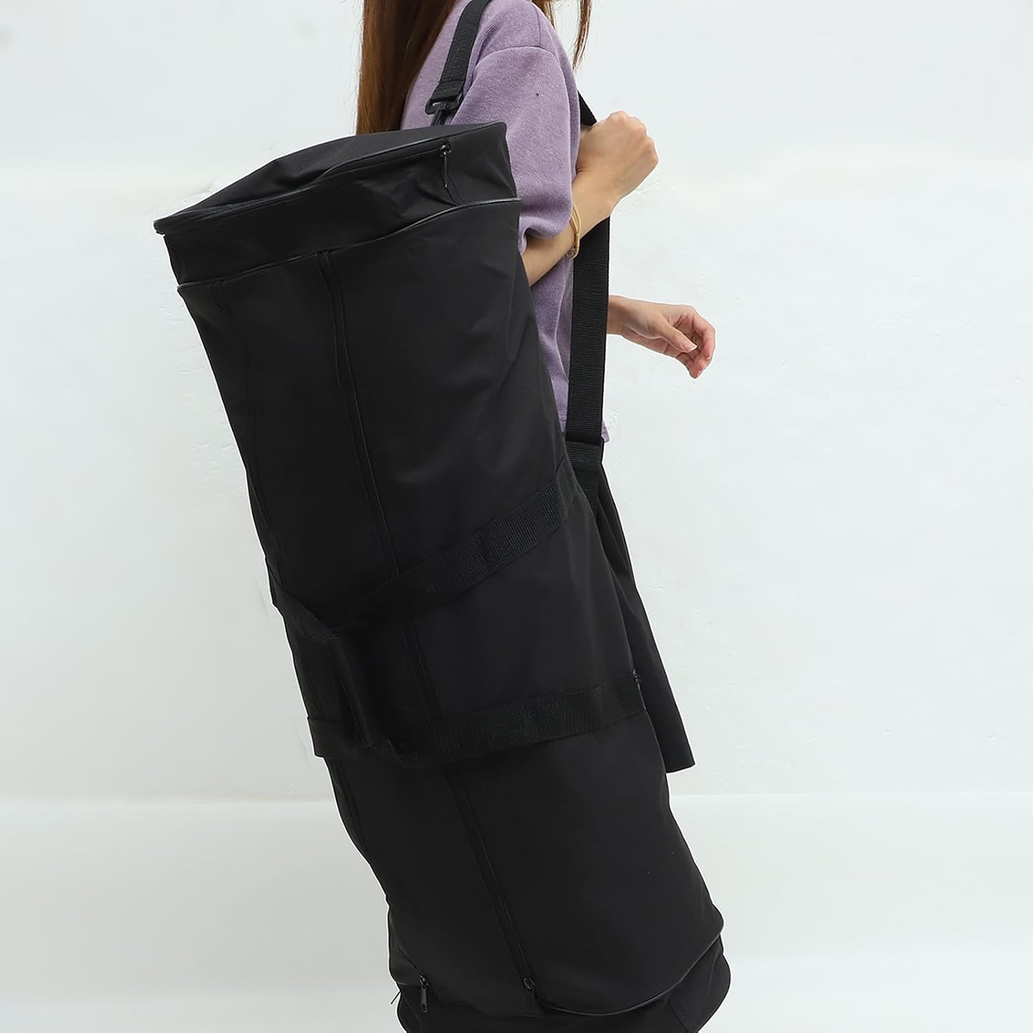 Portable Telescope Bag Nylon Shoulder Carry Case with Easy-open Design for Outdoor Use, Dust-resistant and Shock-absorbent Storage Bag for Astronomical Telescope