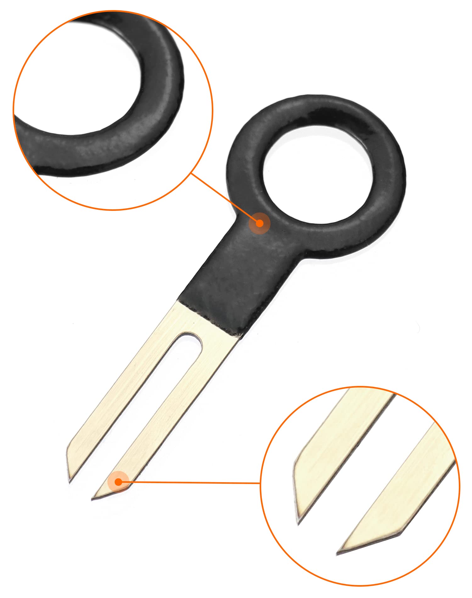 QWORK® 41 sztuk narzędzie do wyciągania pinów, narzędzie do usuwania złączy kabli samochodowych, do większości zacisków złączy