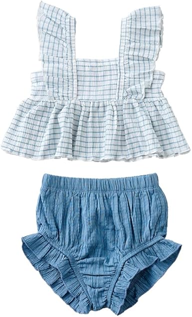 Amazon.co.jp: [エモカ] フリルチェック セパレート水着 (JP