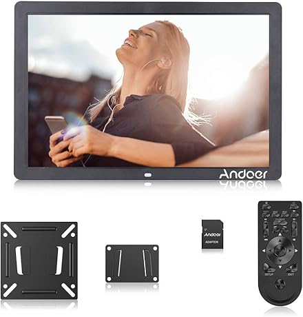 Andoer Zoll LED Digital Bilderrahmen 1080P Hohe AuflAsung Werbung
Maschine Scroll Untertitel mit Wandbehang Speicherkarte Elektronische
Uhr Kalender MP3 MP4 Funktionen Gute Wahl : Digitale Bilderrahmen Andoer Zoll LED Digital Bilderrahmen 1080P Hohe AuflAsung Werbung
Maschine Scroll Untertitel mit Wandbehang Speicherkarte Elektronische
Uhr Kalender MP3 MP4 Funktionen Gute Wahl : Digitale Bilderrahmen