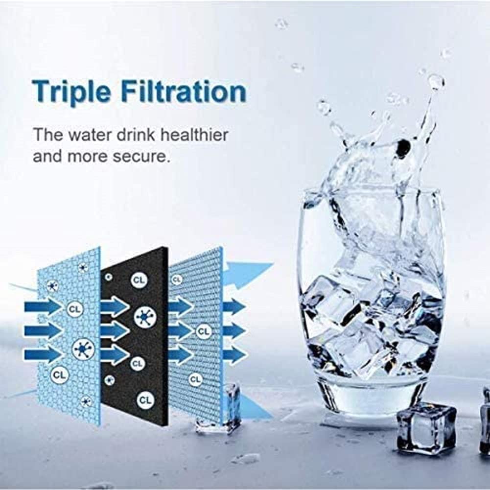 Filtro acqua frigorifero 9690, compatibile per kenmore 9690, 46-9690, 469690 Filtro acqua frigorifero bianco (confezione da 2) …