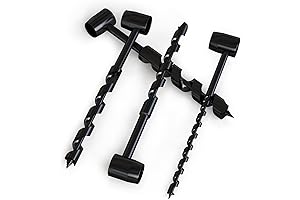 Bushcraft 4.Hand Auger Wood Drill Set