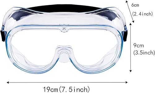 Miniatura 4 de YunTuo Paquete de 5 gafas de seguridad, gafas protectoras de seguridad, protección ocular suave y transparente, perfectas para construcción, tiro