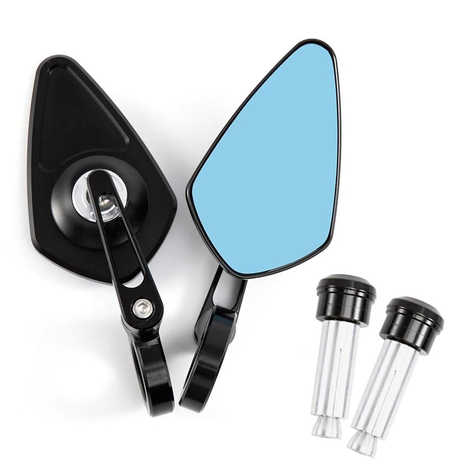 Rétroviseurs de guidon moto CNC en aluminium pour Z900 et CB500F