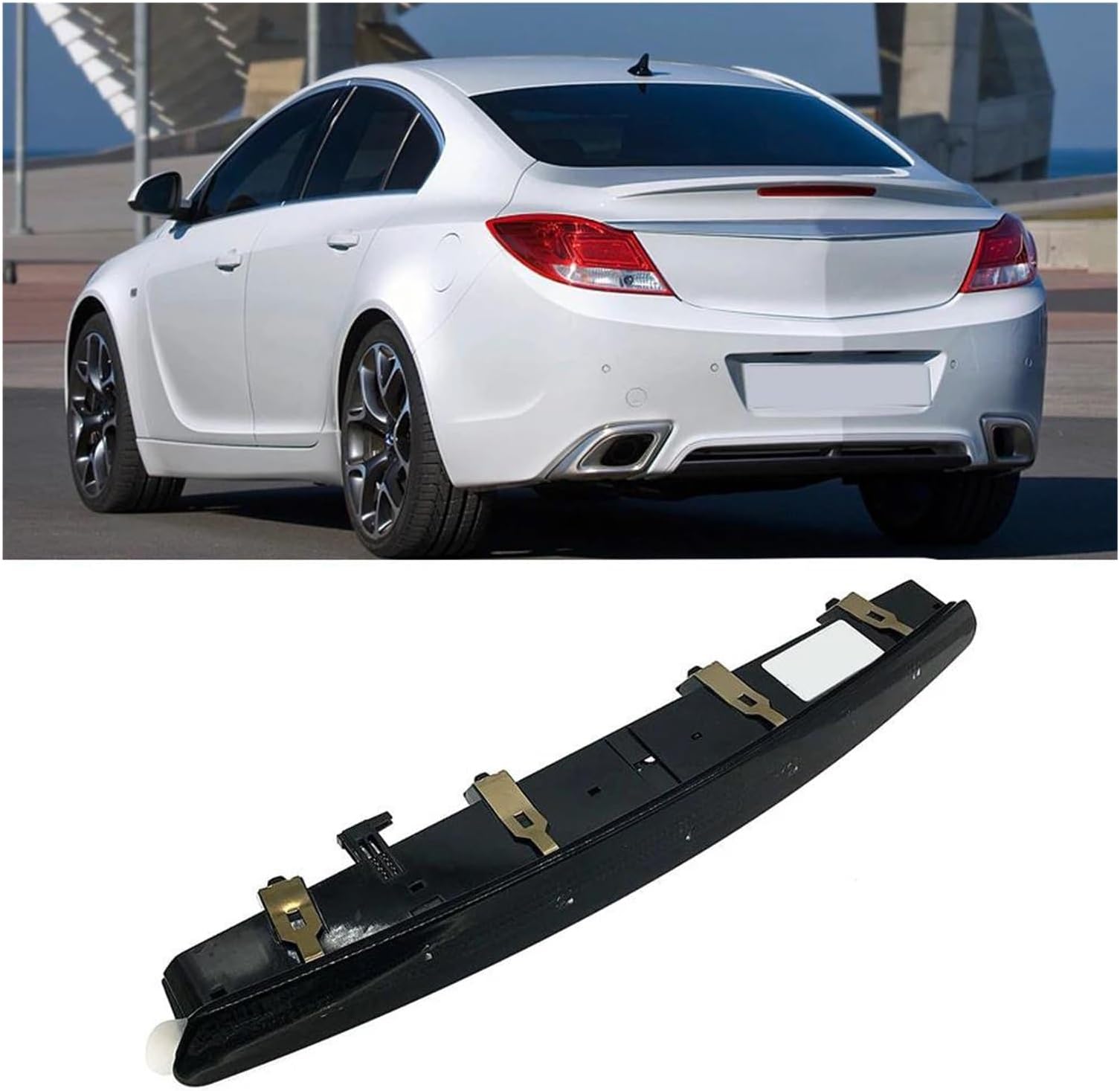 Rear Brake Lights Car Rear 3RD Third Brake Light High Mount Stop Light Lamp High Level Brake Light for Buick for Regal 2009-2016 Third Rear Light Brake Light
