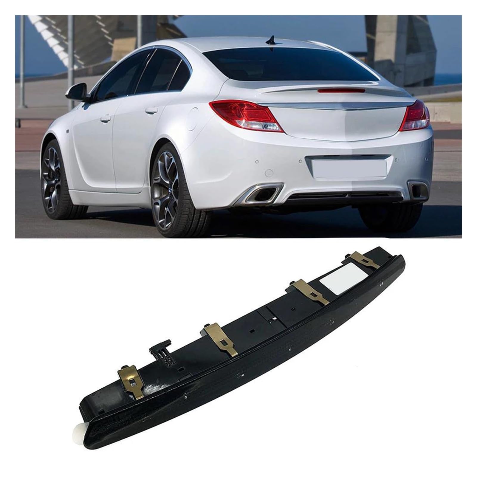 Feu stop arrière surélevé Buick Regal troisième feu stop noir - 7