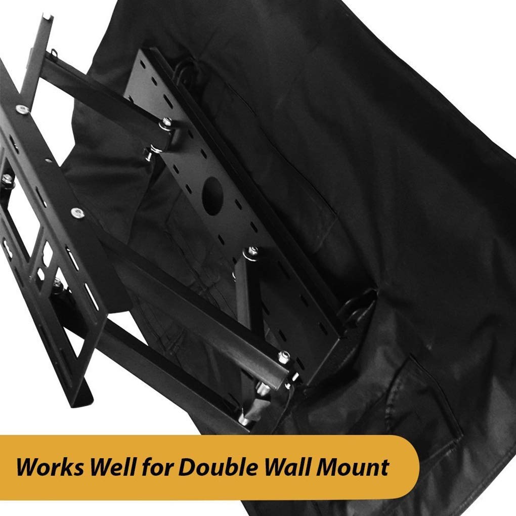Housse De Protection Pour TV Extérieure 55x60cm - Imperméable Et Anti-poussière