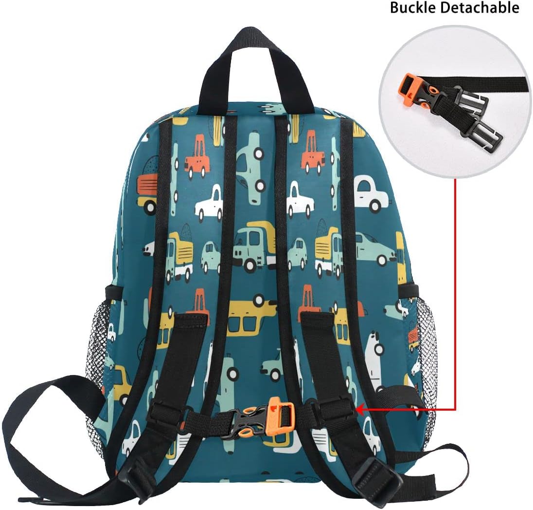 senya Cute Toddler Backpack Mini Travel Bag Car Childish Truck for Baby Girl Boy Age 3-7 - Image 6