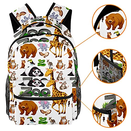 Sac à dos d'école robuste style décontracté décoration de Pâques