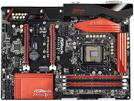 ASRock ATX DDR3 1066 Motherboards FATAL1TY Z170 Gaming K4/D3