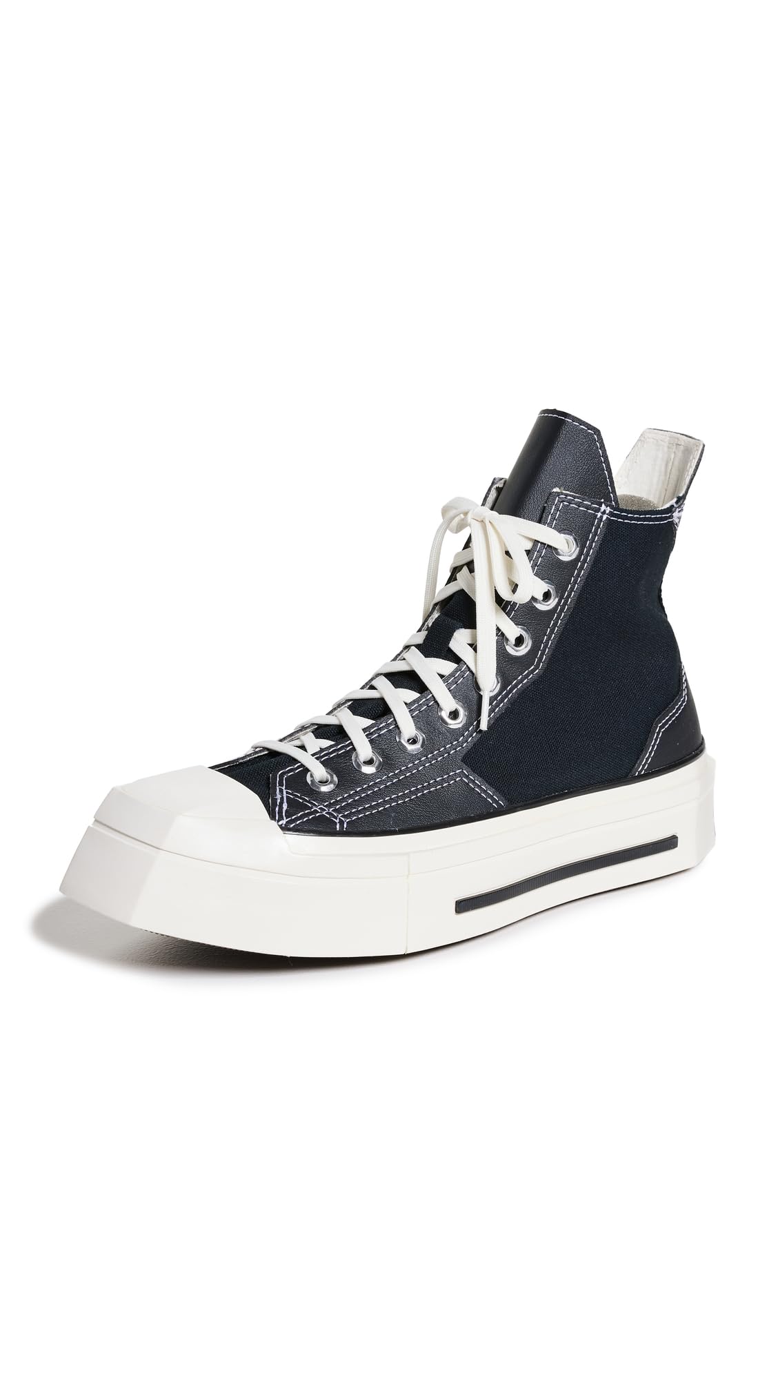 Converse Chuck 70 De Luxe Squared Kadın Günlük Ayakkabı A06435C Siyah