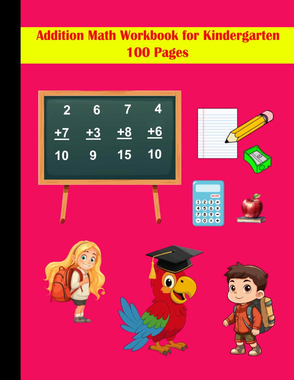 Addition Math Workbook for Kindergarten