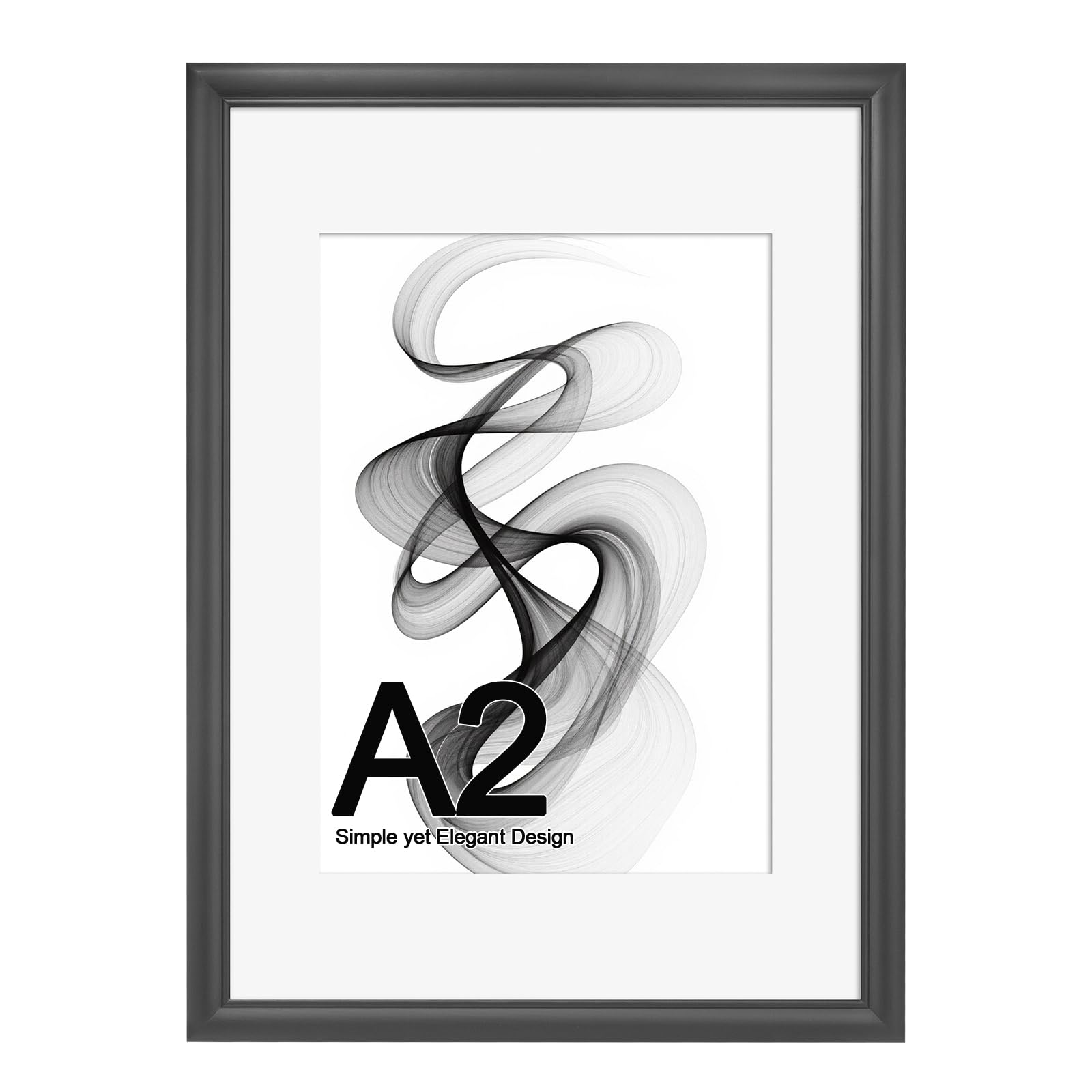 Amazon.com - HOMESEVEN A2 Poster Frame, 16.5x23.4 Picture Frame
