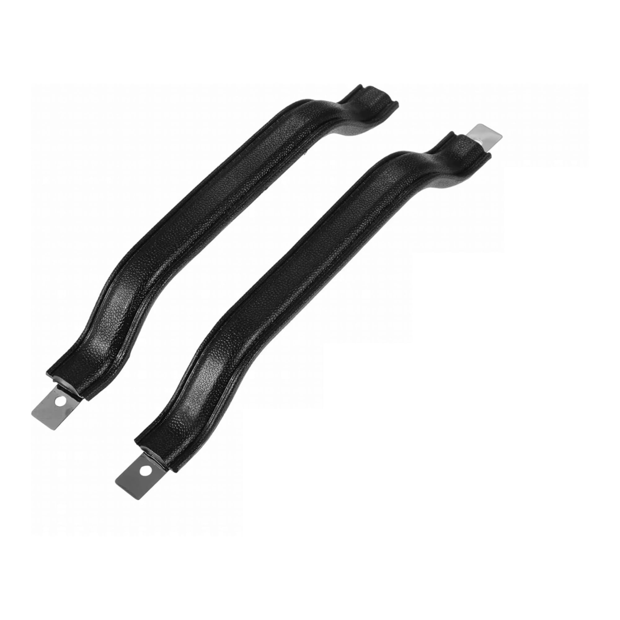 Ksjosji Black-2 Interior Door Grab Handle 2 Pack Door Handle Pull For Jeep For Yj For Wrangler 1987-1995 Front Brown Inside Trim Driver And Passenger Side 55009801K Interior Door Handle Replacement(Black-2)