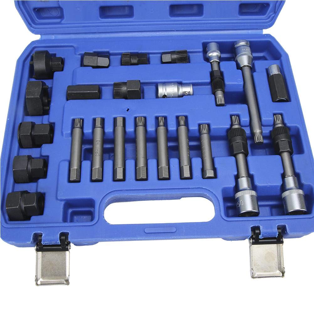 Kit Rimozione Puleggia 24 Pezzi - Attrezzi Per Alternatore, Pompe E Riparazioni Auto - Foto 6