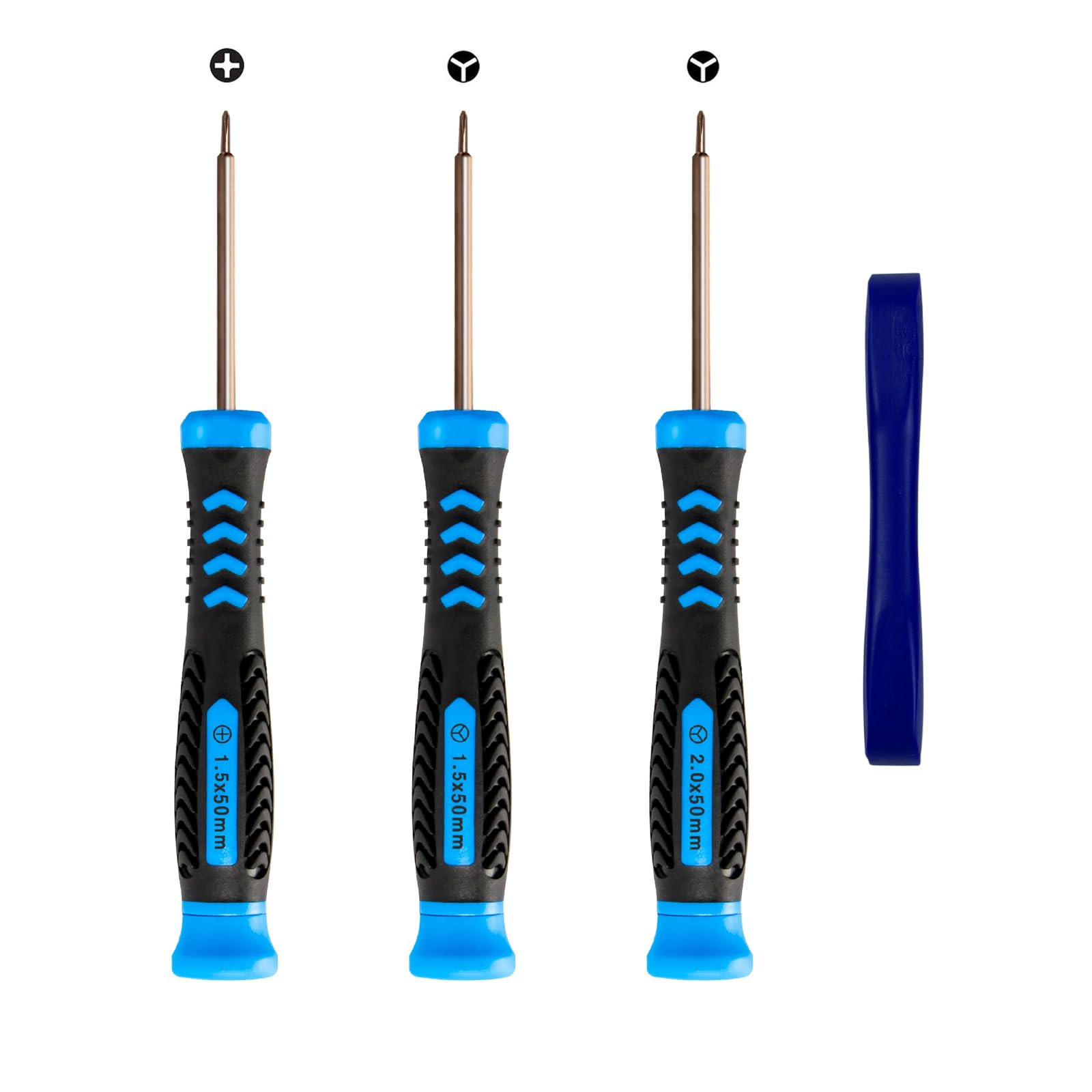 3Pcs Screwdriver Kit for Nintendo Switch, Magnetic Tri Wing Y0 Y00 Phillips PH000 Screwdriver Set with Pry Tool, Screwdrivers Precision Repair Tool Set for Switch Controller Joy Con