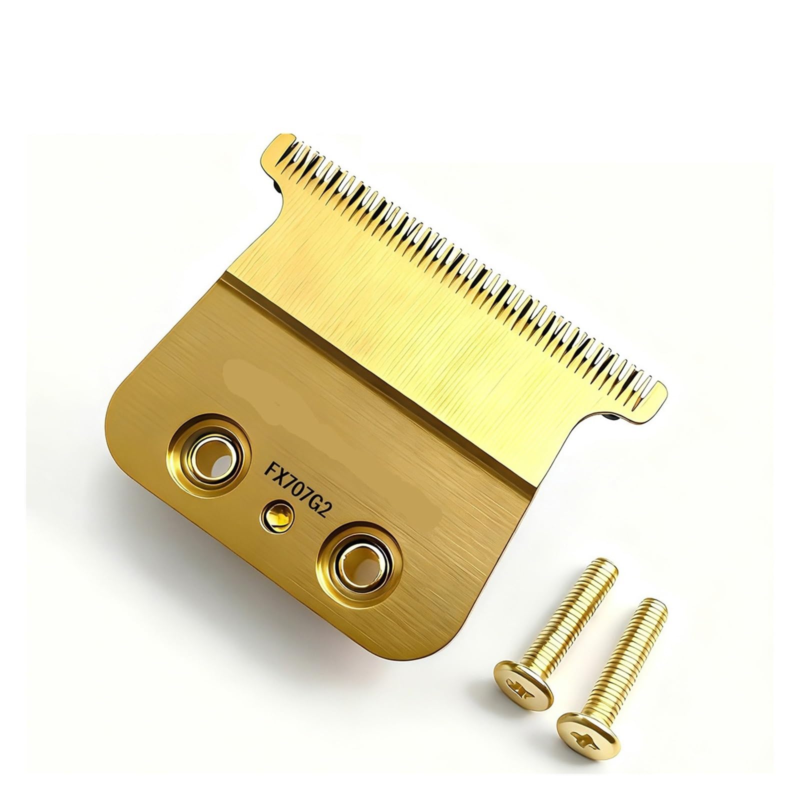 Haarschneider-Ersatzklingen, kompatibel mit Klinge, | Professioneller Barber Clipper FX707 Haarschneider(2pc GOLD)