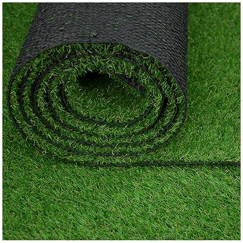 MDEKOR Kunstrasenteppich Outdoor - Kunstrasen wetterfest,...