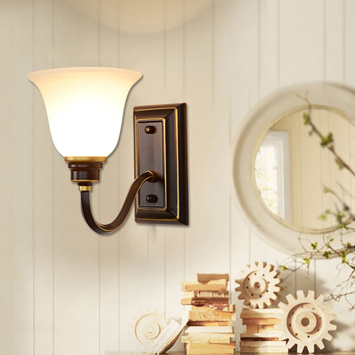 Amazon.co.jp : ウォールライト Sconces レトロ 廊下 ウォールライト