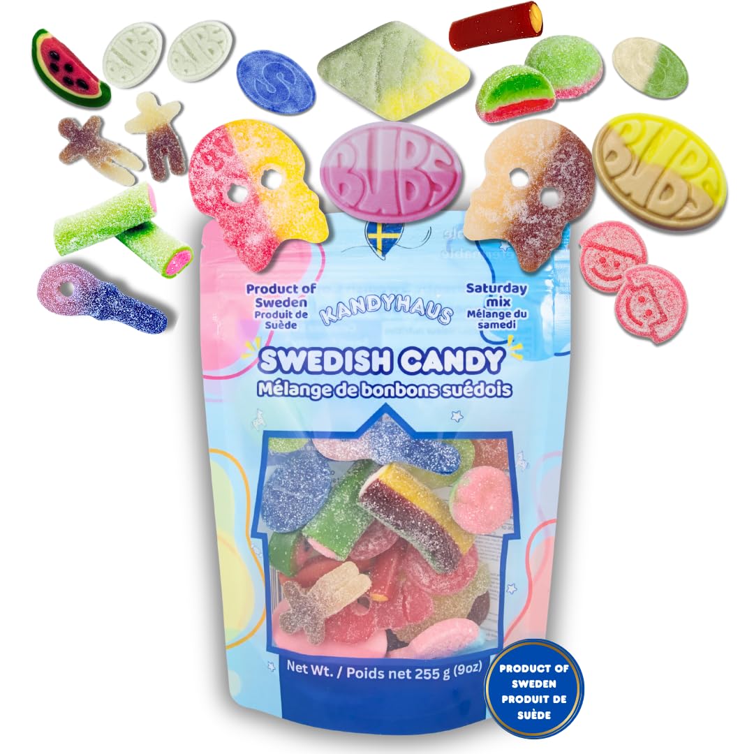 KandyHaus Swedish Candy Mix 255g(9oz) -Scandinavian Gummy