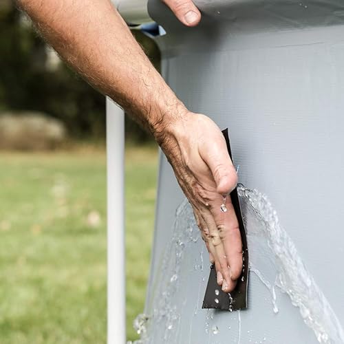 Miniatura 9 de T-REX Cinta impermeable para superficies húmedas o ásperassucias, incluyendo bajo el agua, fugas, reparación de mangueras y más, 4 pulgadas x 5