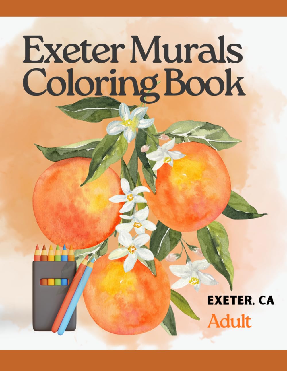 Exeter Murals Coloring Book: Adults and Children