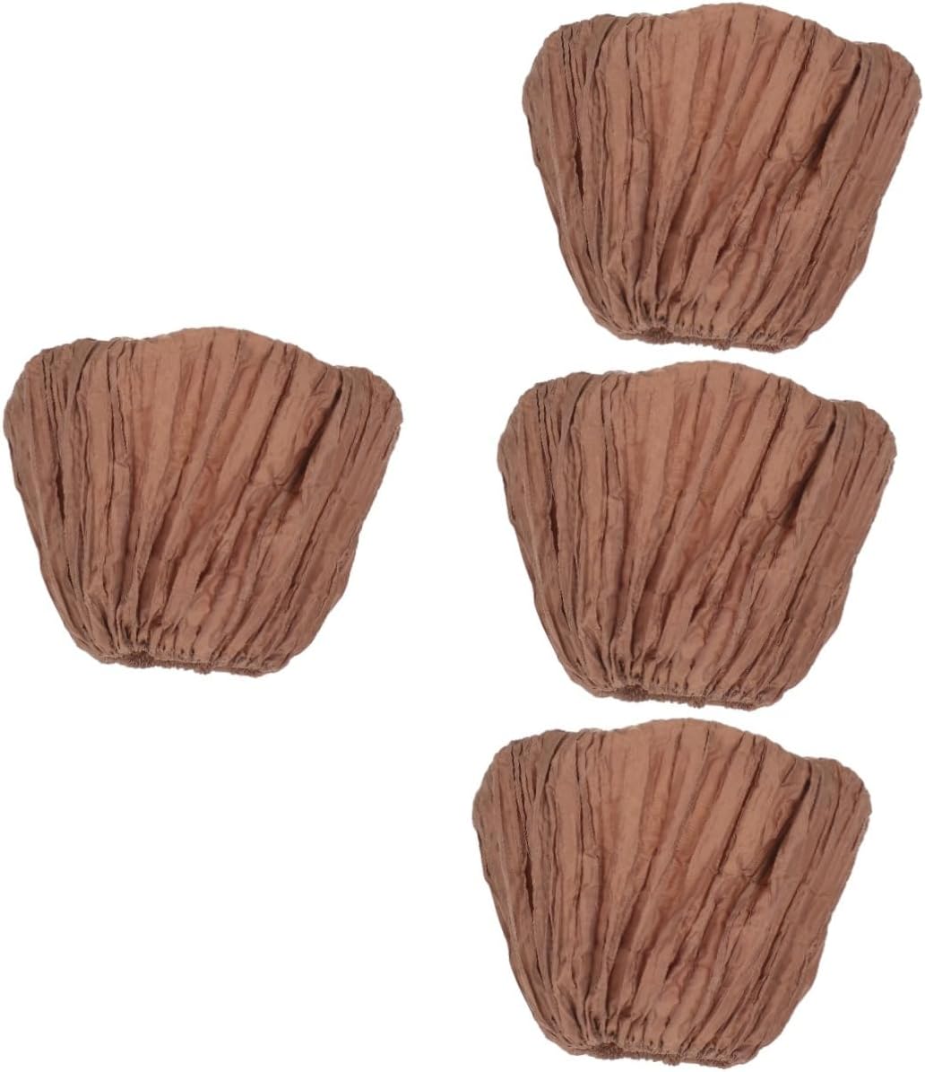 Uonlytech 4pcs Table Lamp Shade Chandelier Light Cover Bedside Lamp Replacement Cover