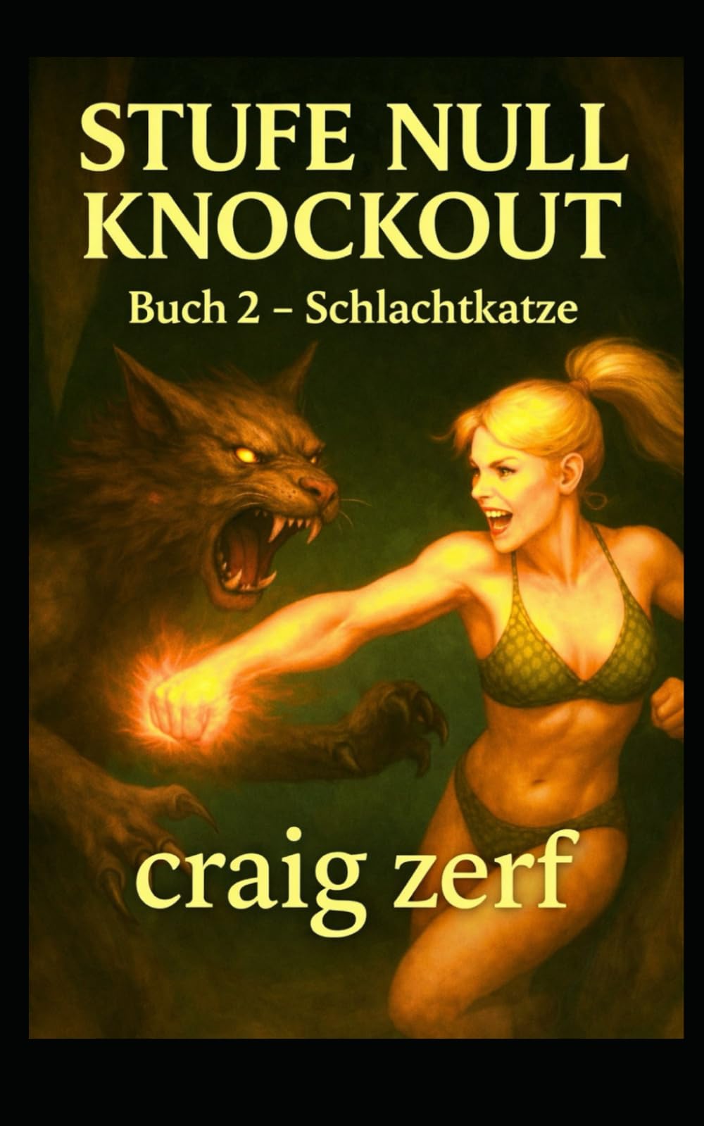 Stufe Null Knockout Buch 2 – Schlachtkatze: Ein LitRPG-Dungeon-Brawler mit einer übermächtigen Level-Null-Heldin, die alles kurz und klein prügelt.