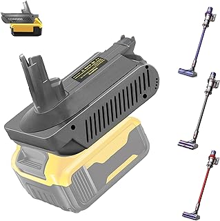 URUN 【New Upgrade Version】 V10 Adapter for Dewalt 20V 60V Batter Convert to for Dyson V10 Handheld Vacuum Cleaner Battery Compatible with Dyson V10 Fluffy/Animal/Absolute(NOT FITS V10 Slim)