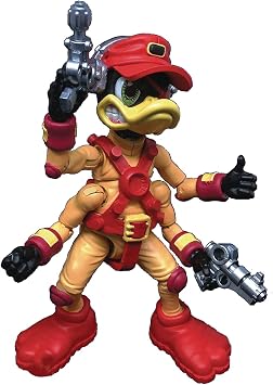Boss Fight Studio Bucky OHare Deadeye Duck Action Figure,Multicolor