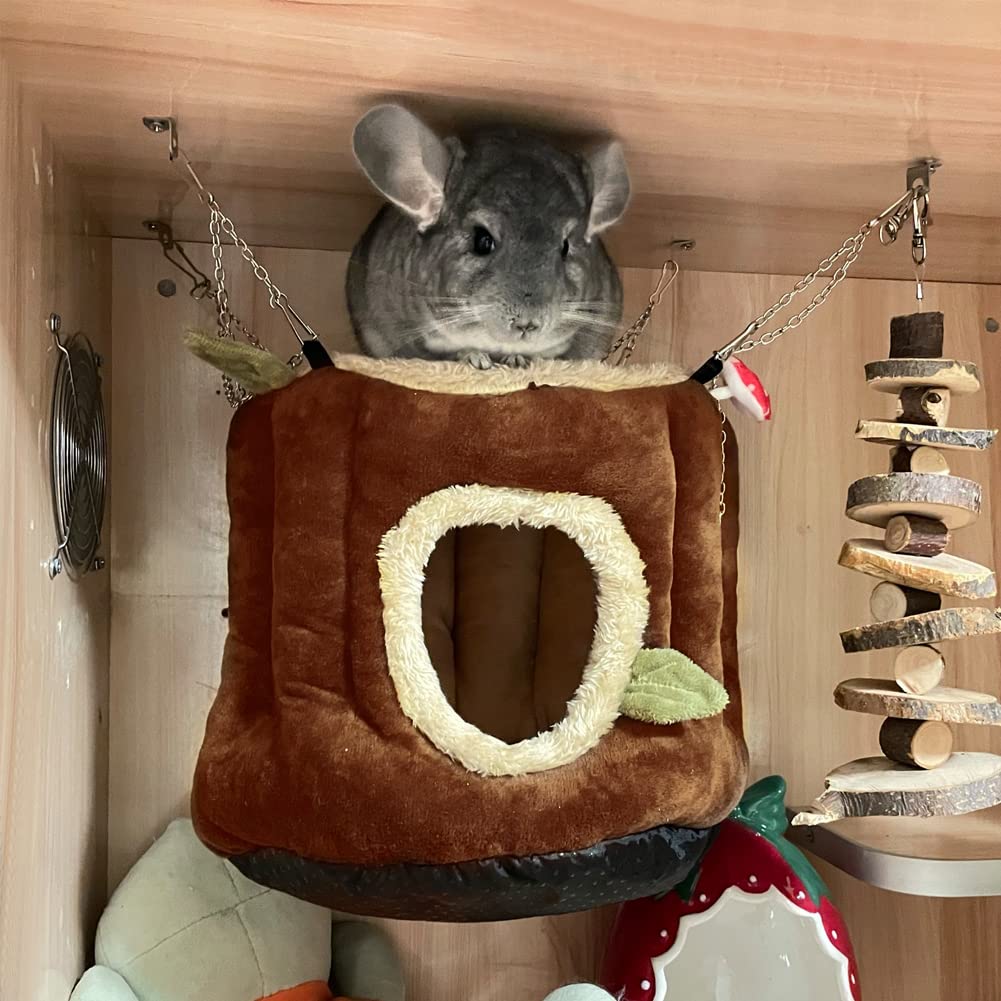 Amazon | HIGHAWK巣 可愛い ハウス 小動物用 ケージ ハンモック