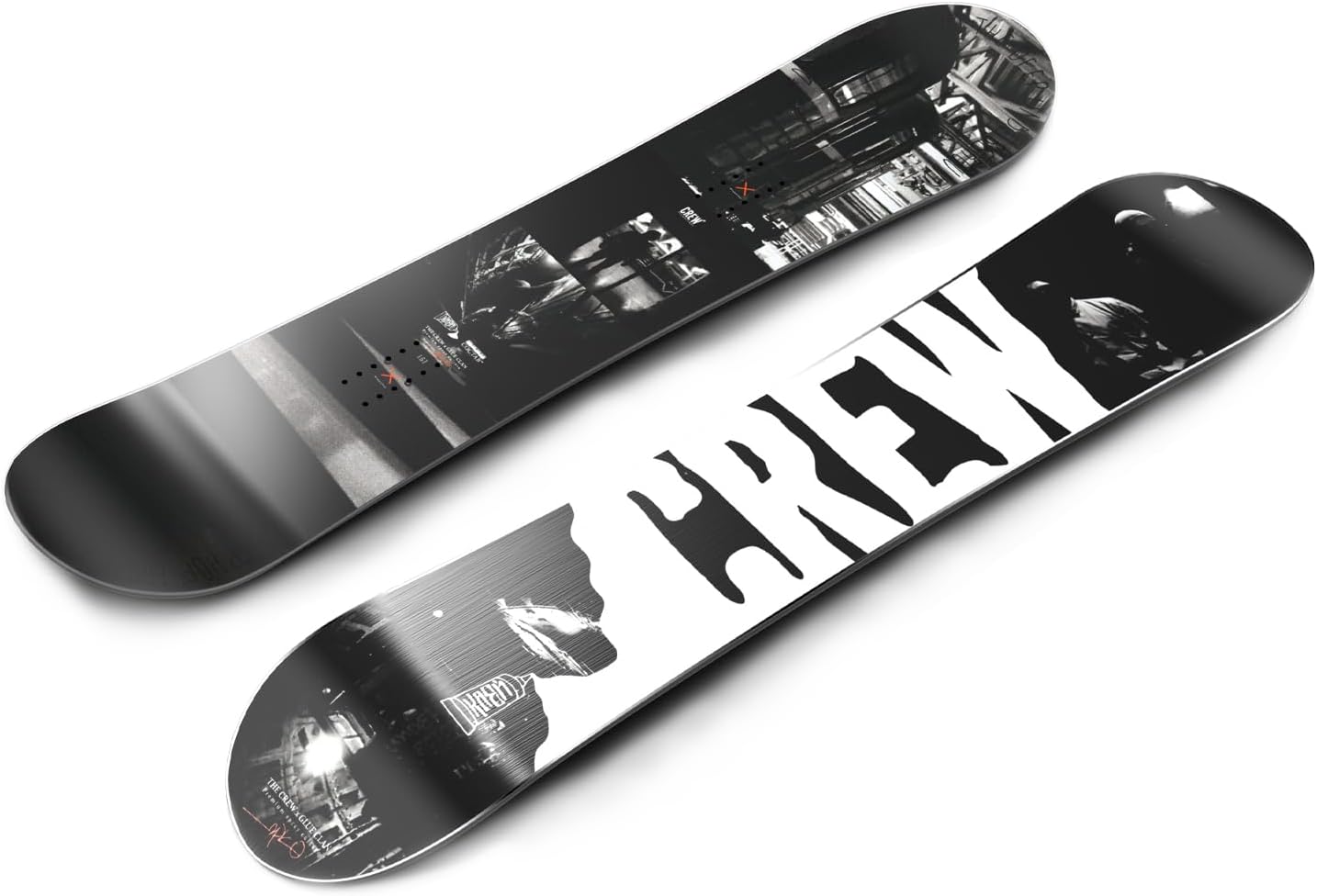 XCMAN Freeride Snowboard Beginner All Mountain,The Best All-Terrain, Dual-Directional, Hybrid Snowboard for All Levels ‌Burner