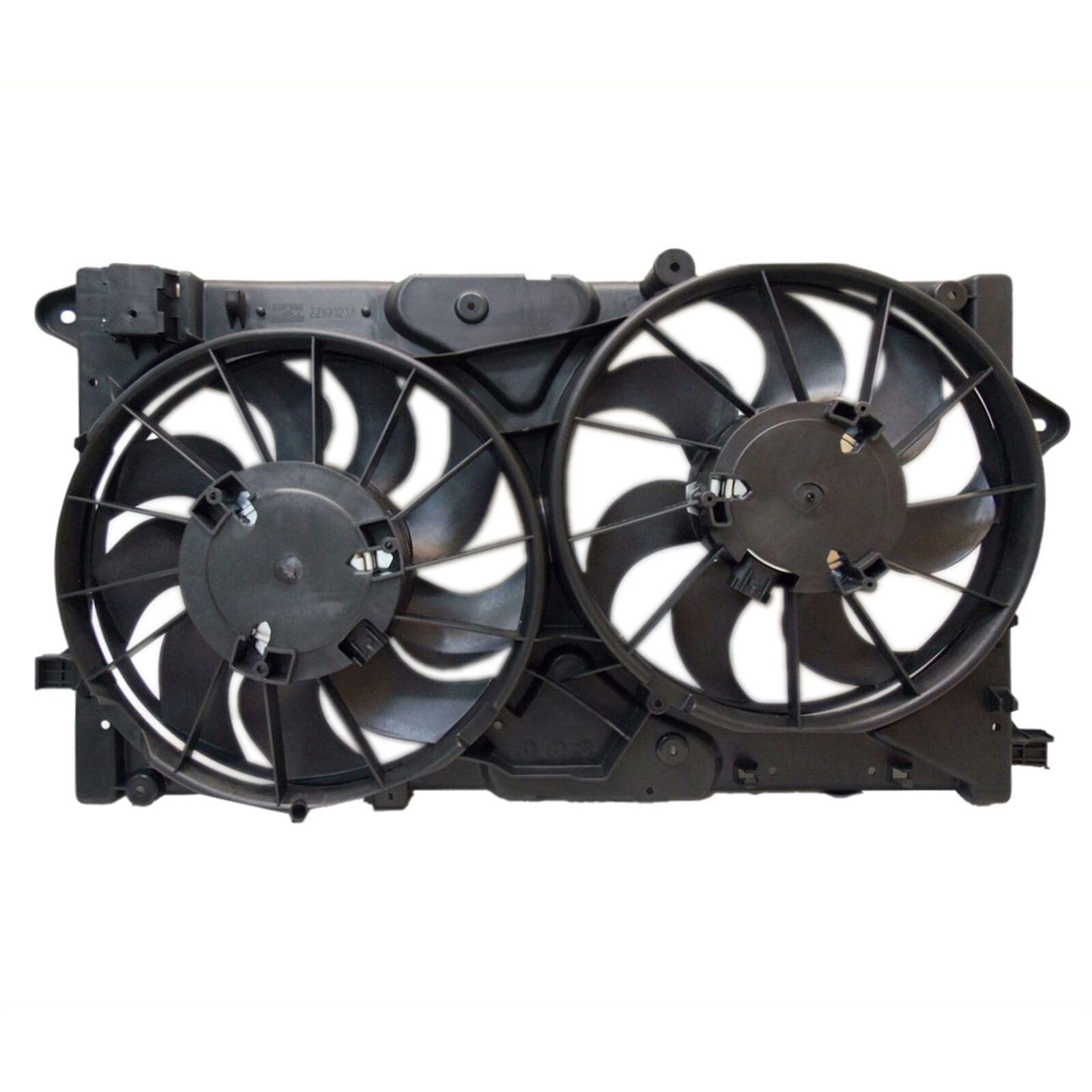 Momtlck Radiator and Condenser Cooling Fan Assembly for Buick for Allure 2010 for Lacrosse 2010-2017 for Regal 2011-2017,for Cadillac for XTS 2013-2017,for Chevy for Impala 2014-2017