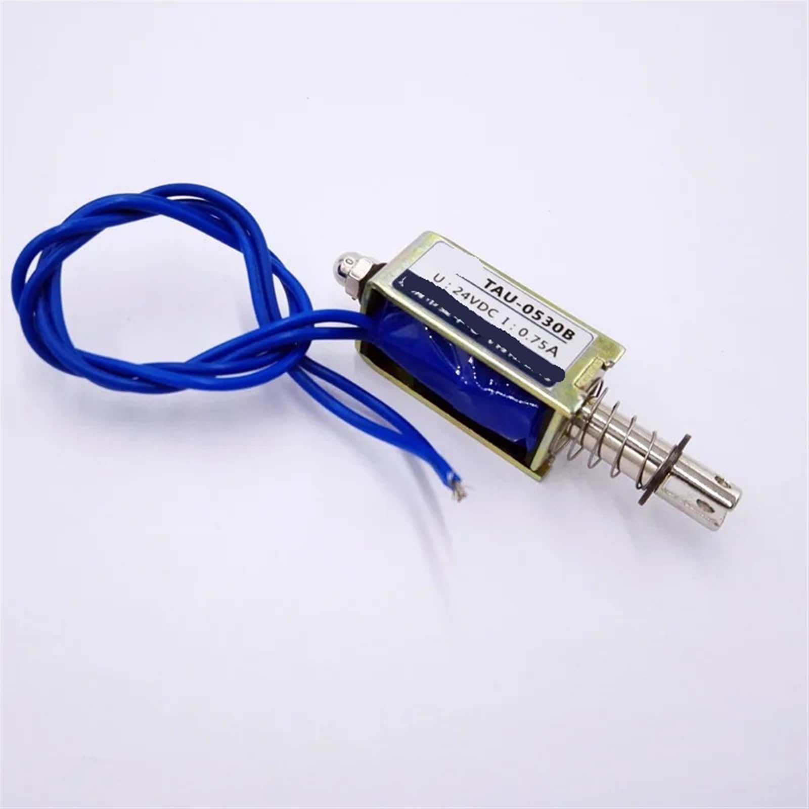 Électroaimant solénoïde 12V aimant de traction poussée mécanique