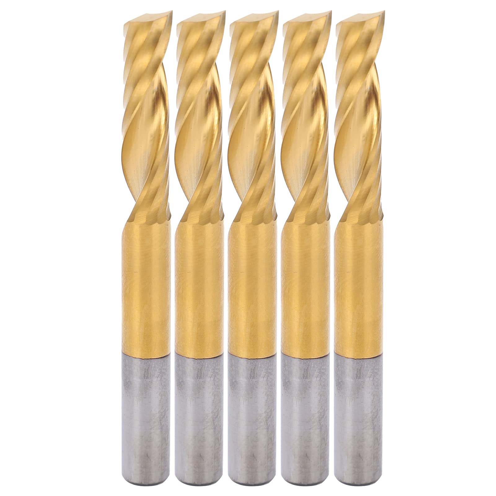 BROCA ESPIRAL DE ACERO DE ALTA VELOCIDAD PARA CORTE SUAVE DE ALUMINIO Y COBRE 6X25X60MM