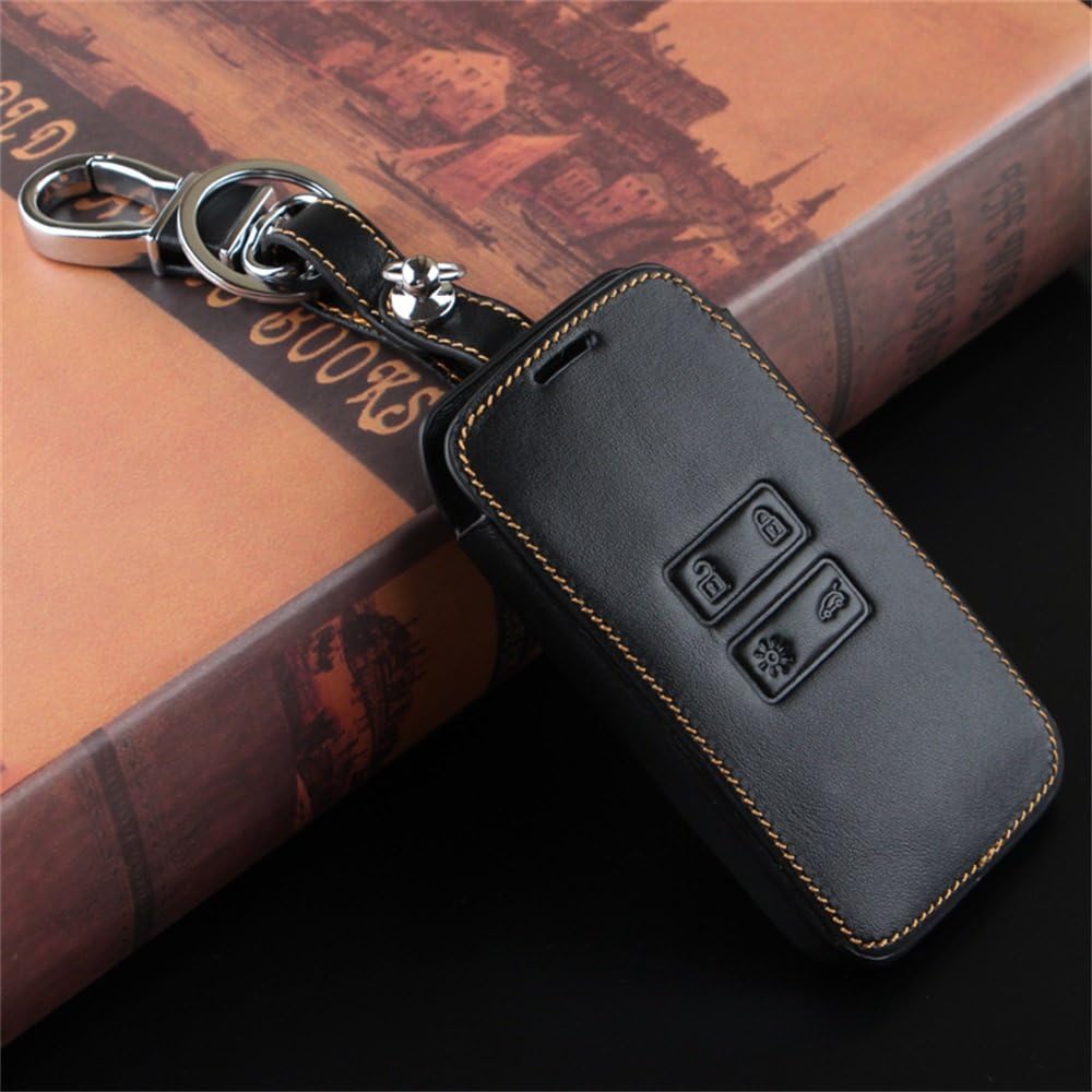 Car Key Cover Case Genuine Leather Car Key Bag Car Key Cover Key Fob for Renault