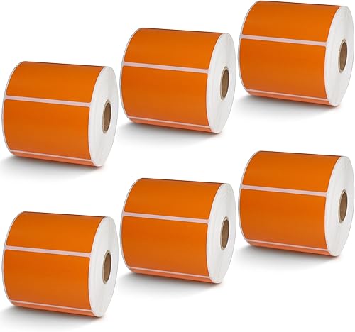 BETCKEY - Etiquetas multiusos y de envío de 3 x 2 pulgadas compatibles con impresora de etiquetas Zebra & Roll, adhesivo premium y perforado