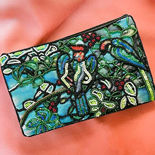 Bamboo Trading SHB703 Louis Comfort Tiffany Parrot Club Bag2