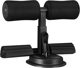 TOYANDONA Ayuda para la aptitud abdominal equipo de ejercicio abdominal equipo de entrenamiento abdominal sentarse equipo de ejercicio Home Fitness Sit Up Bar trabajo abdominal Espuma Negro